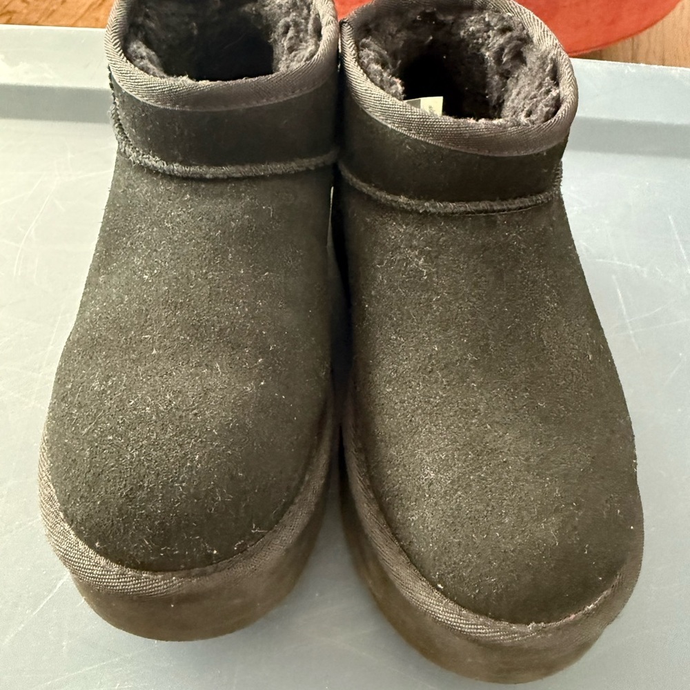 UGG Black Short Boots